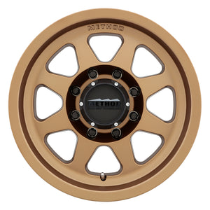 Method MR70178580900 MR701 17x8.5 0mm Offset 8x6.5 130.81mm CB Br