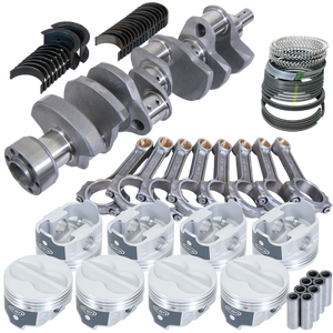 Eagle 62013L000 fits Chevy LT1 350 1Pc 3.750in Crank 5.700in I-Beam Rods -10cc 4.000in Pistons Rotating Assembly