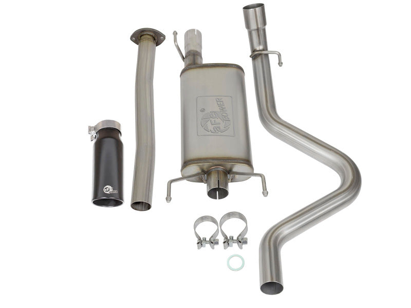 AFE 49-46031-B rce XP Cat Back SS Exhausts Black Tips 05-12 fits Toyota Tacoma
