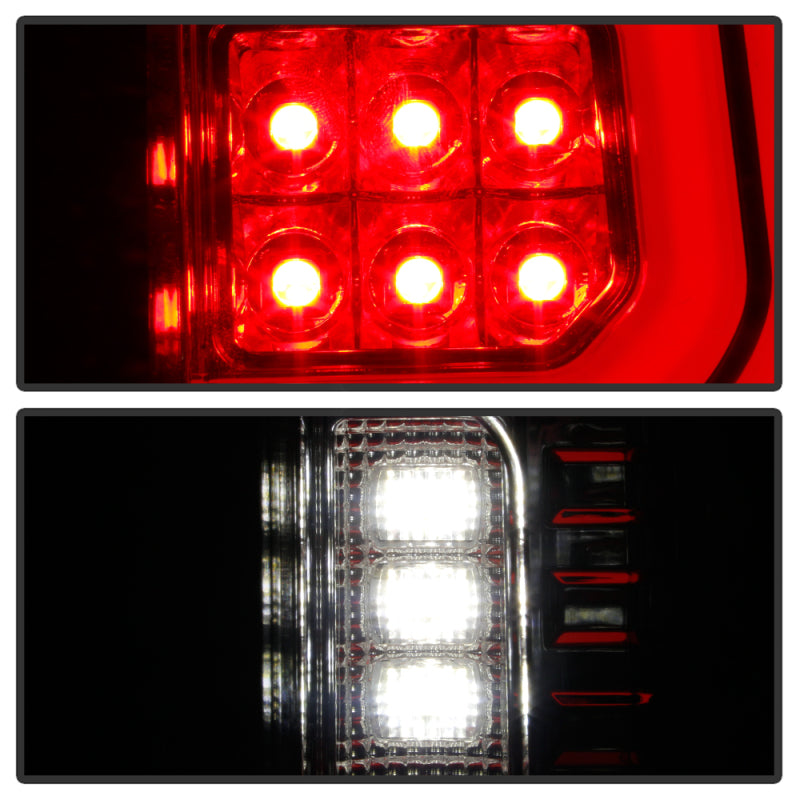 Spyder 5087263 fits Chevy 19-20 Silverado LED Tail Light Chrome ALT-YD-CS19HAL-