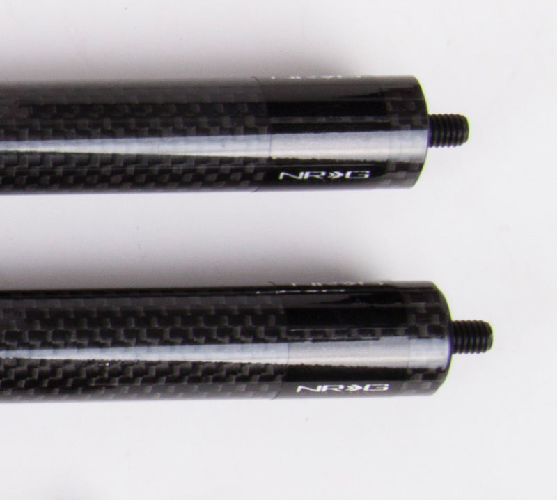 NRG HD-400CF Carbon Fiber Hood Damper Kit - fits Mazda 93-97 RX7