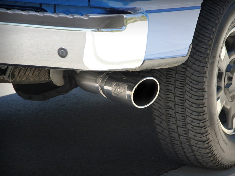 AFE 49-43041-P rce XP Exhaust Cat-Back SS-409 4in Polished Tip 11-12 fits Ford