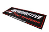 Aeromotive 95012 Banner - 32in x 92in (Black/Red)