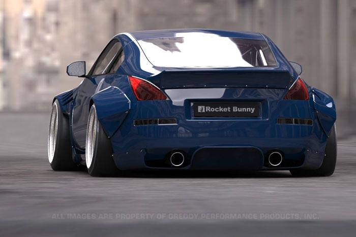 GReddy 17020352 03-08 fits Nissan 350Z Rocket Bunny Front Lip
