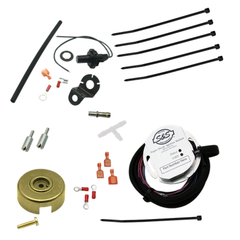 S&S 55-1354 Cycle 84-99 BT 96in Super Stock 96in Ignition Kit
