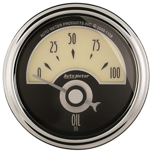 AutoMeter 1126 AutoMeter Gauge Oil Press 2-1/16in. 100PSI Elec Cruiser Ad
