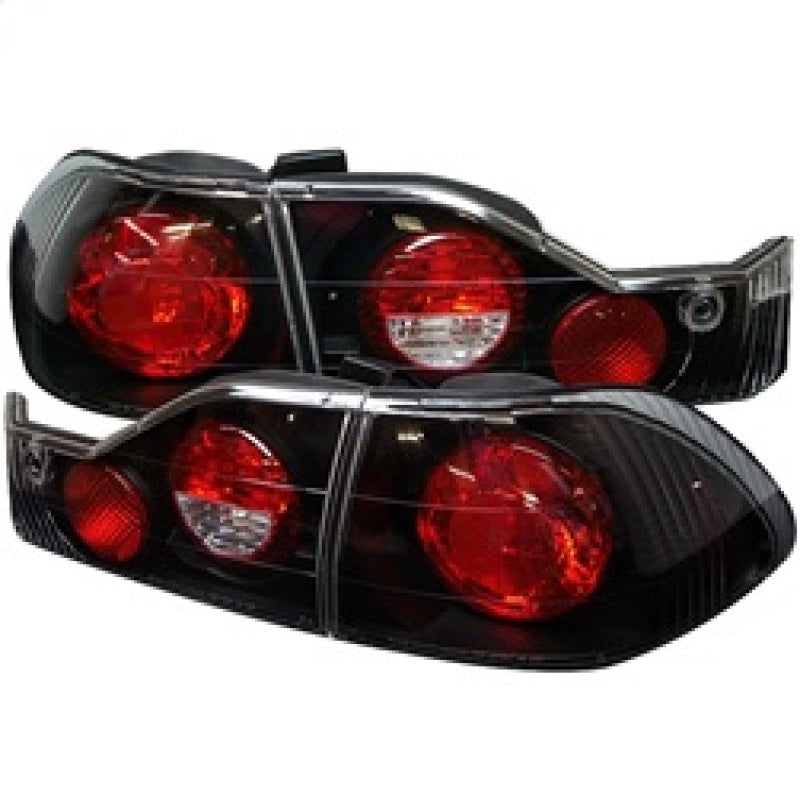 Spyder 5004321 fits Honda 98-00 Accord 4Dr Euro Style Tail Lights Black ALT-YD-