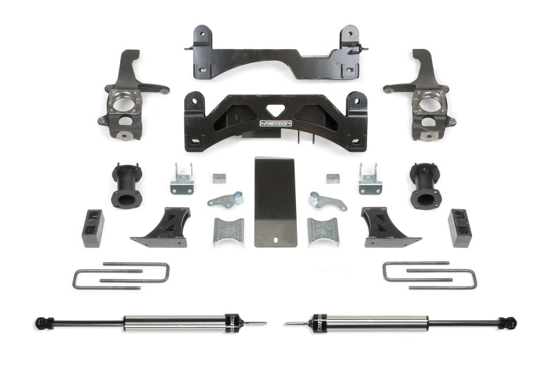 Fabtech K7054DL fits Toyota 16-21 Tundra 2WD/4WD 6in Basic Sys w/C/O Spacers & Rr Dlss