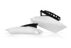 Acerbis 2171801035 fits Yamaha 10-13 YZ250F Side Panels - White/Black