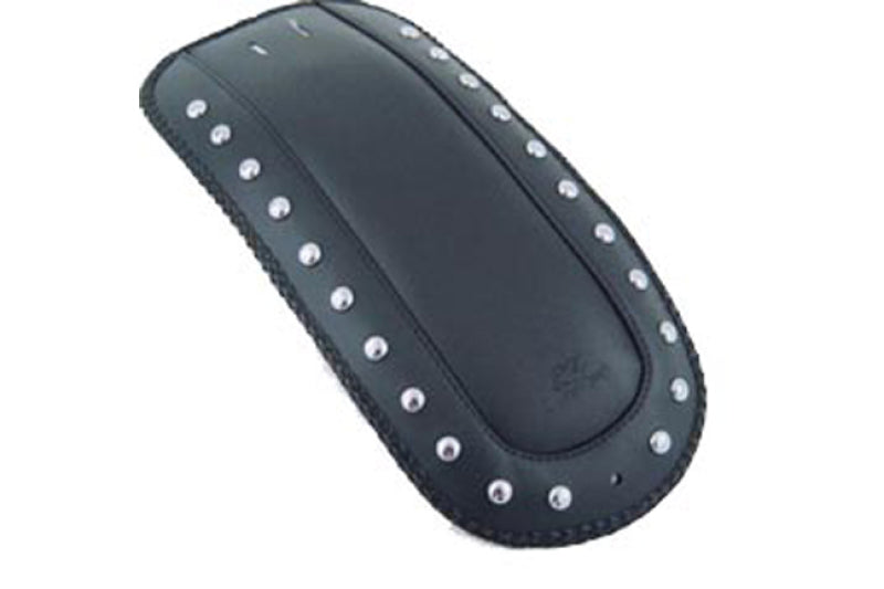 Mustang 78049 fits Suzuki 01-04 80 Volusia, 05-08 Boulevard C50, 08-09 C109R Fender Bib w/Studs - Black