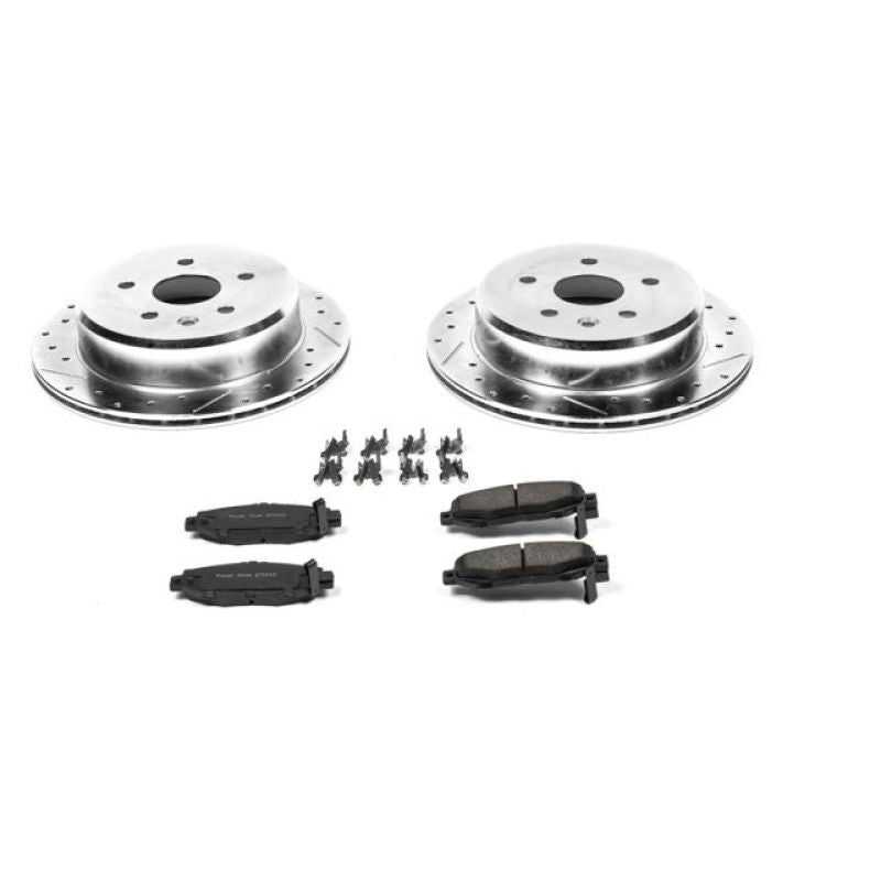 PowerStop K1072 fits Lexus 92-98 SC300 Rear Z23 Evolution Sport Brake Kit