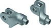Kuryakyn 8904 Kuryakyn Splined Front Peg Adapter Triimph Bonneville Silver