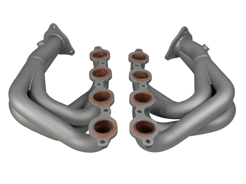 AFE 48-34148-T d 304SS Header 2020 fits Chevy Corvette (C8) 6.2L V8 - Titanium