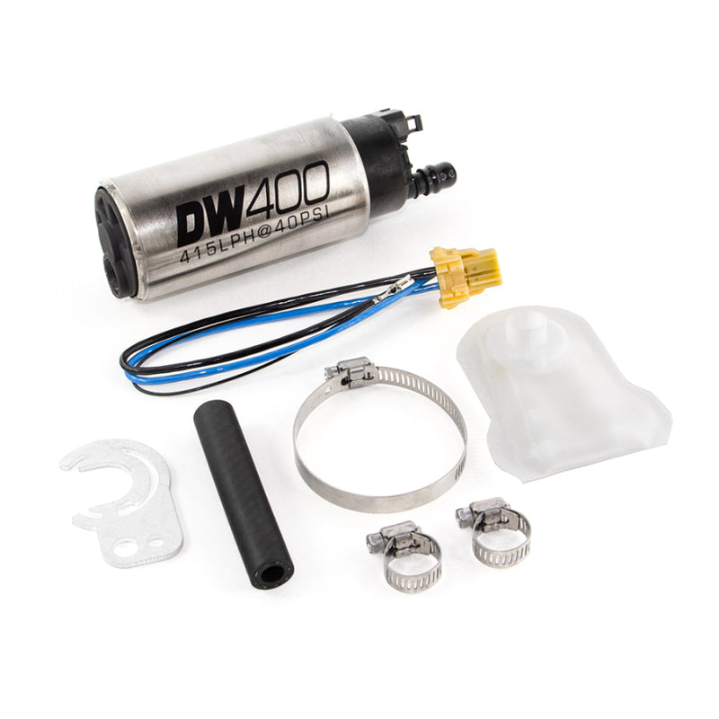 DeatschWerks 9-401-1042 415LPH DW400 In-Tank Fuel Pump w/ 9-1042 Install Kit 89-93 fits Mazda MX-5/Miata