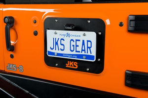 JKS Manufacturing JKS8210 07-16 fits Jeep Wrangler JK License Plate Relocation Kit