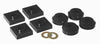 Prothane 6-1601-BL 76 & Earlier fits Ford F150/250 Transfer Case Mounts - Black