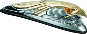 Kuryakyn 9026 Eagle Fender Ornament Chrome
