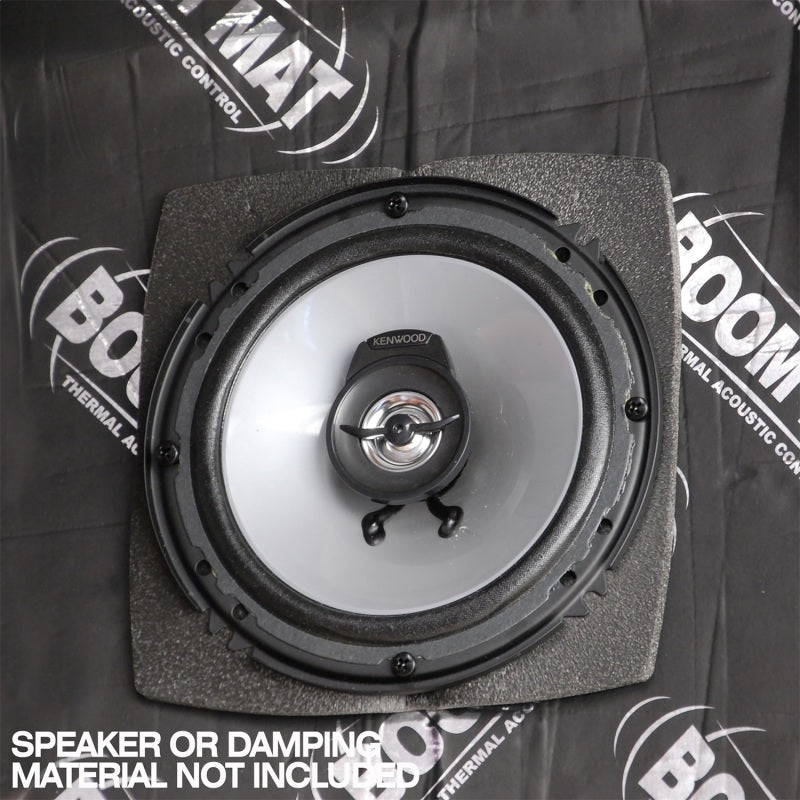 DEI  50331 Speaker Baffles 6-1/2in Round Slim Pair