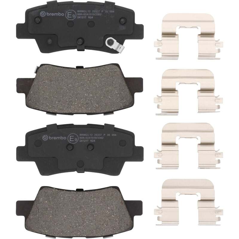 Brembo OE P30094 2017 fits Hyundai Elantra/18-22 Ioniq/18-19 Sonata/16-17 Velost