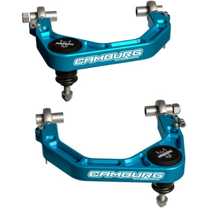 Camburg CAM-310277-BLU 2024 fits Toyota Tacoma 2WD/4WD KINETIK V2 Performance Billet X-Joint XL Upper Arms (KING BLUE)