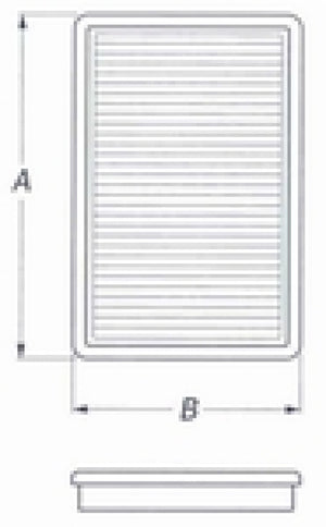 BMC FB580/20 fits Hyundai 03-07 Avante III 1.6L Replacement Panel Air Filter