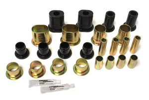 Energy Suspension 3.3172G Universal Black Front Control Arm Bushing Set - Complete Set