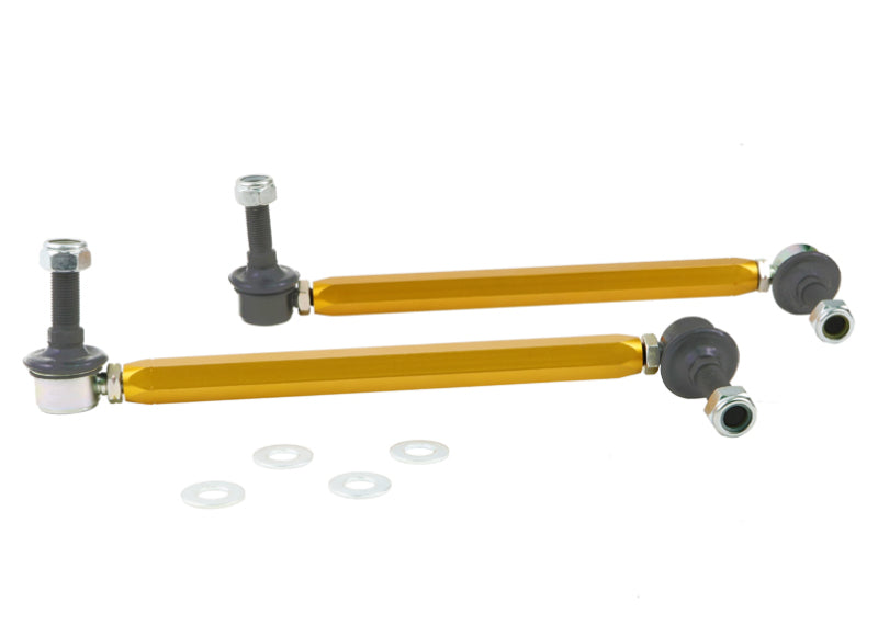 Whiteline KLC180-275 Universal Sway Bar - Link Assembly Heavy Duty Adjustable Steel Ball