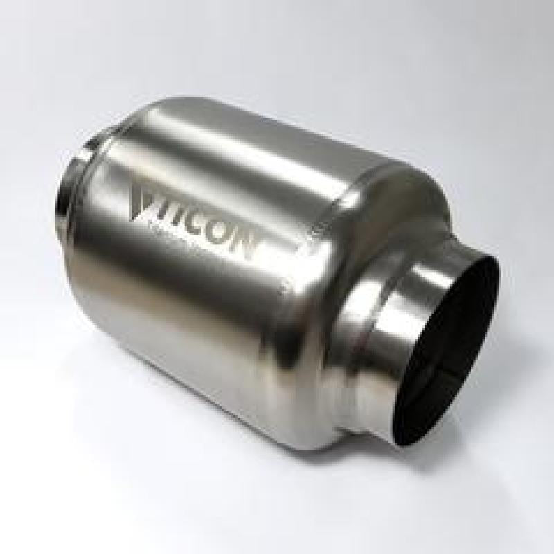 Ticon 116-06333-0000 Industries 7in OAL 2.5in In/Out Ultralight Titanium Muffler