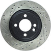 Stoptech 127.34067R 02-07 Mini Cooper/Cooper S Slotted & Drilled Right Front Rotor