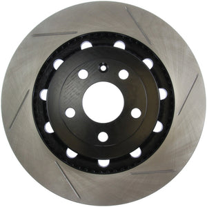Stoptech 126.65136SL 17 Ford Flex/ 17 Ford Explorer w/ Heavy Duty Brakes Front Left Slotted Rotor