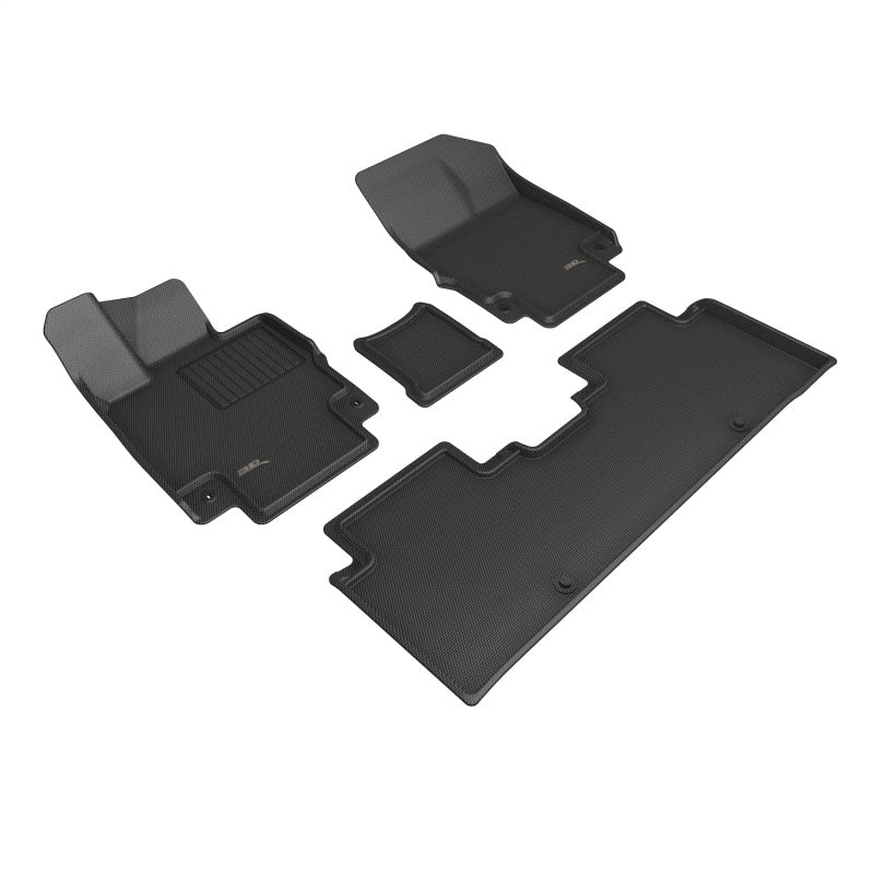 3D L1GS01201509 Maxpider 2023+ fits Genesis Gv60 Kagu Floor Mat- Black R1 R2 R3