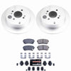 Power Stop 06-07 Hyundai Accent Rear Z23 Coated Brake Kit