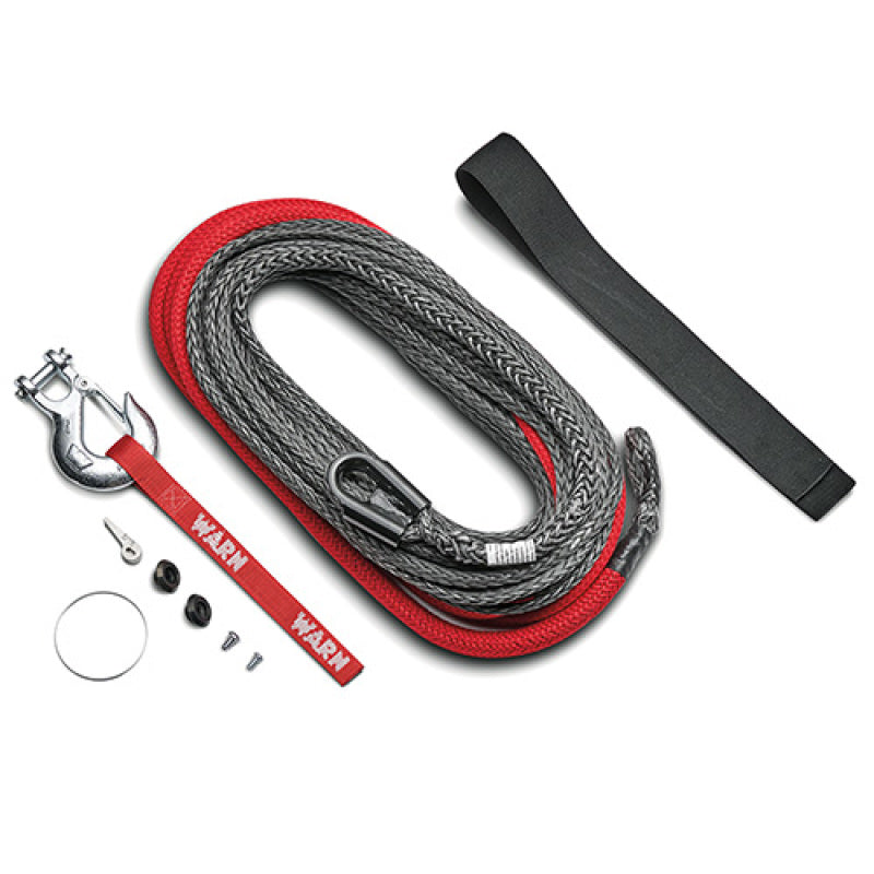 fits Ford Racing M-1821-BWR Bronco Replacement Warn Winch Rope Kit