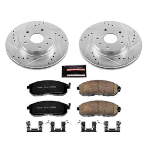 PowerStop K5887 fits Suzuki 07-13 SX4 Front Z23 Evolution Sport Brake Kit