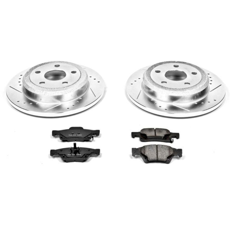 PowerStop K5950 fits Dodge 11-19 Durango Rear Z23 Evolution Sport Brake Kit