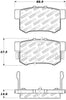 Stoptech 305.0537 Street Select Brake Pads - Front/Rear