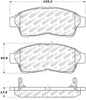 Stoptech 305.0562 Street Select Brake Pads - Front