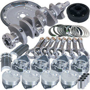Eagle B16022ES040 fits Ford 302 3.400in Crank 5.400in I-Beam Rods 4.040in Pistons 164 Tooth FW Balanced Assembly