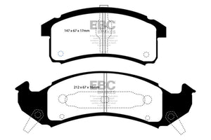 EBC UD505 92-93 Buick Le Sabre (FWD) 3.8 Ultimax2 Front Brake Pads