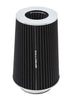 Spectre 9731 Adjustable Conical Air Filter 9-1/2in. Tall (Fits 3in. / 3-1/2in. / 4in. Tubes) - Blk