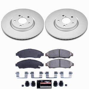 Power Stop 07-13 Acura MDX Front Z23 Coated Brake Kit