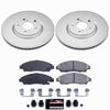 Power Stop 07-13 Acura MDX Front Z23 Coated Brake Kit