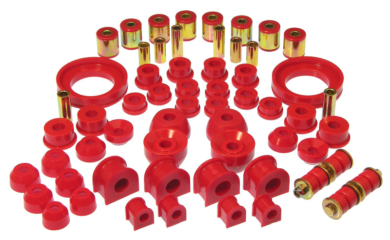 Prothane 38930 fits Honda 90-93 Accord Total Kit - Red