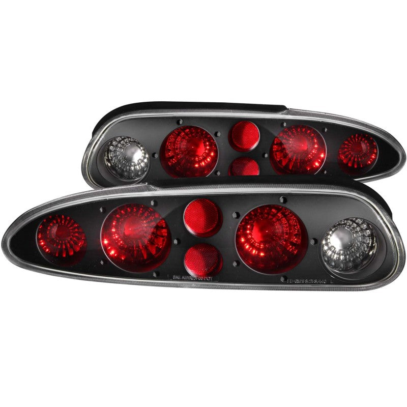 ANZO 221013 1902 fits Chevrolet 93-20 Camaro Taillights Black