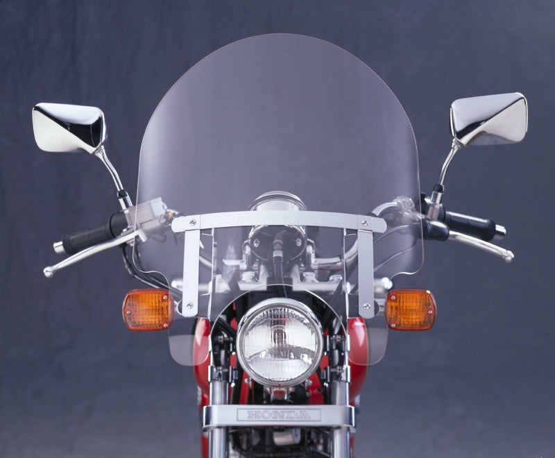 National Cycle NC125A Harley XL/FXR/D/17-25 Hon/07-24 Kaw Dakota 3 w/Low Turn Signals Windshield-Clr