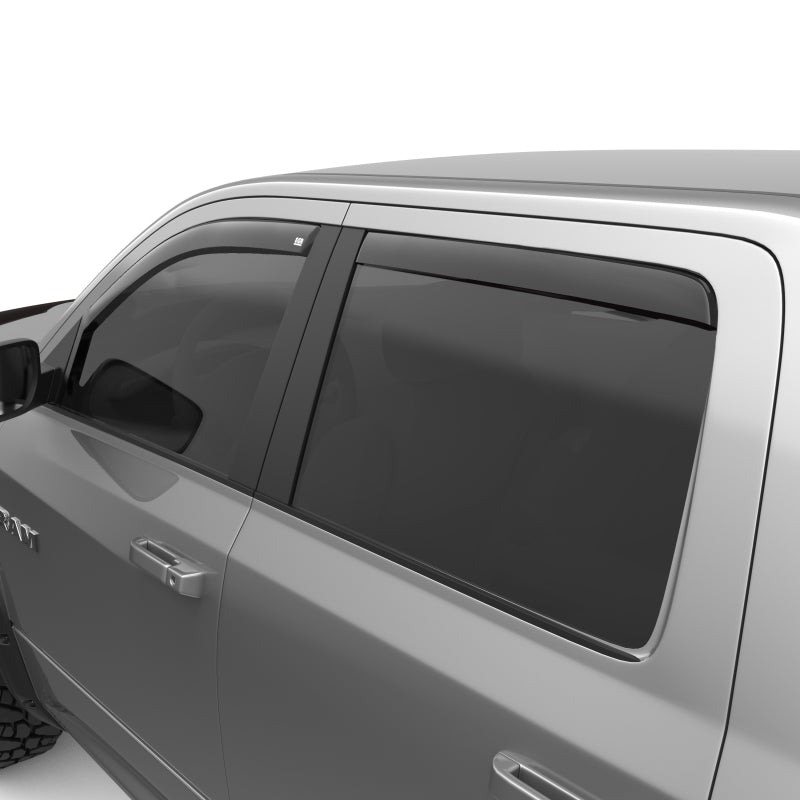 EGR 572751 09+ fits Dodge Ram Pickup Crew Cab In-Channel Window Visors - Set of 4 (572751)