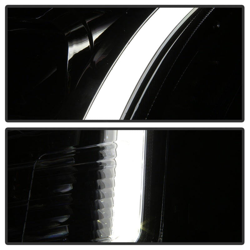 xTune 9042126 06-09 fits Ford Fusion Light Bar DRL Projector Headlights - Chrom