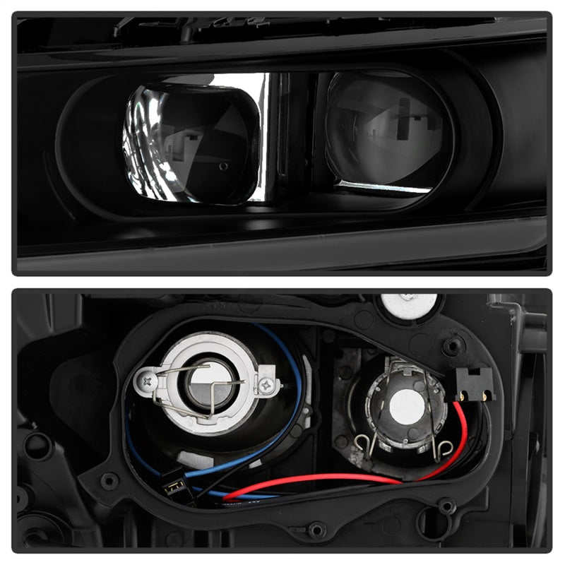 xTune 9042881 14-18 fits Chevy Impala (Excl Limited) DRL Halogen Proj Headlight