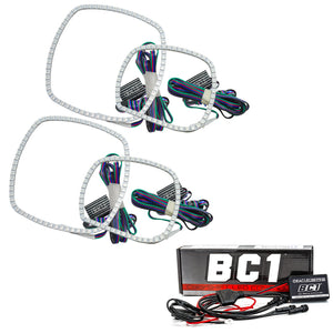 ORACLE Lighting 2234-335 Oracle fits Dodge Charger 11-14 Halo Kit - ColorSHIFT w/ BC1 Controller