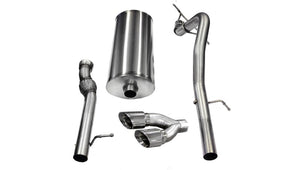 CORSA Performance 14882 Corsa 2011-2014 fits Cadillac Escalade ESV 6.2L V8 Polished Sport Cat-Back Exhaust